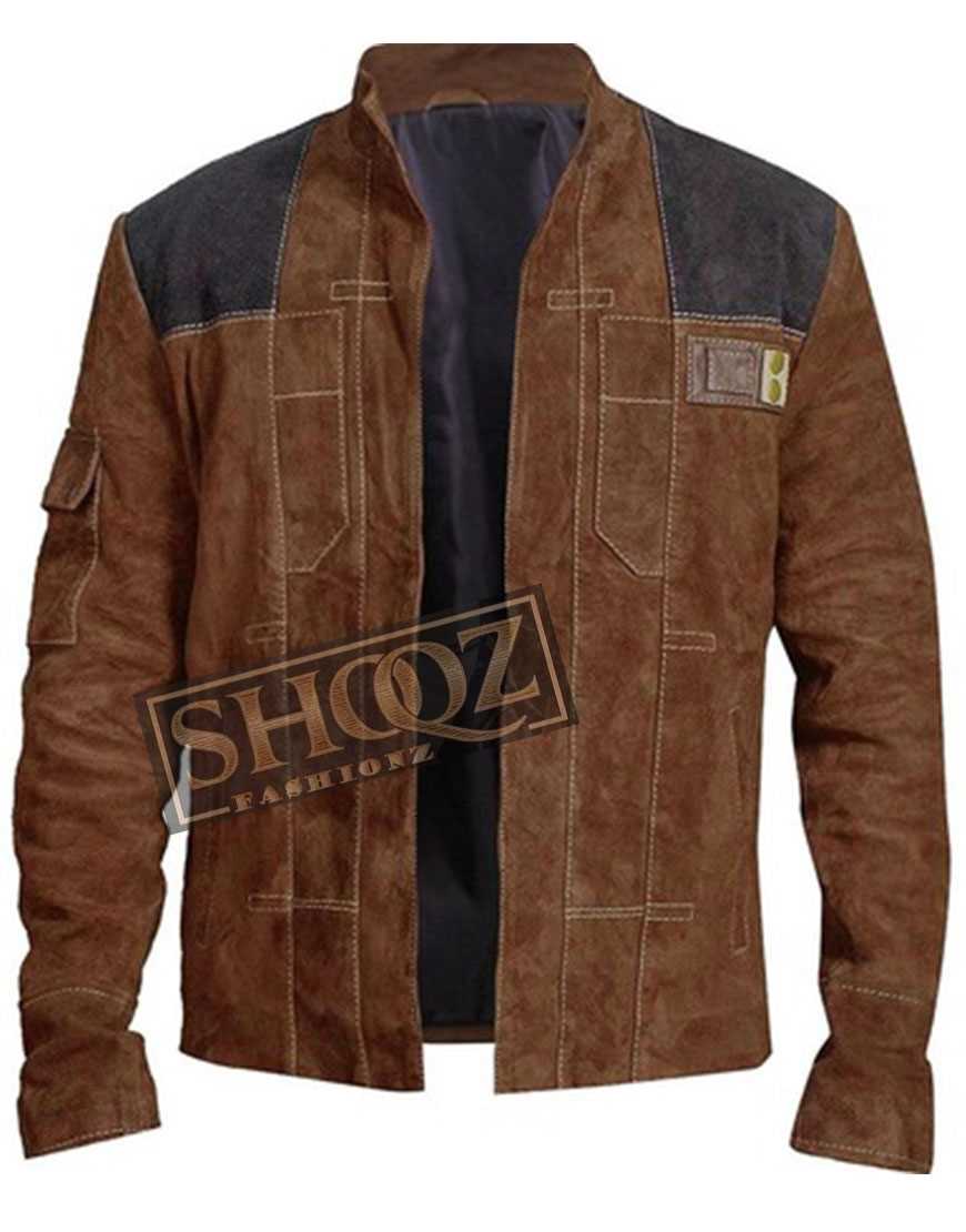 Solo: A Star Wars Story (Alden Ehrenriech) Brown Jacket